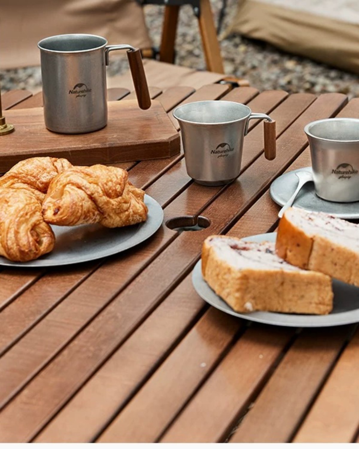 Đĩa & cốc inox cổ điển Naturehike