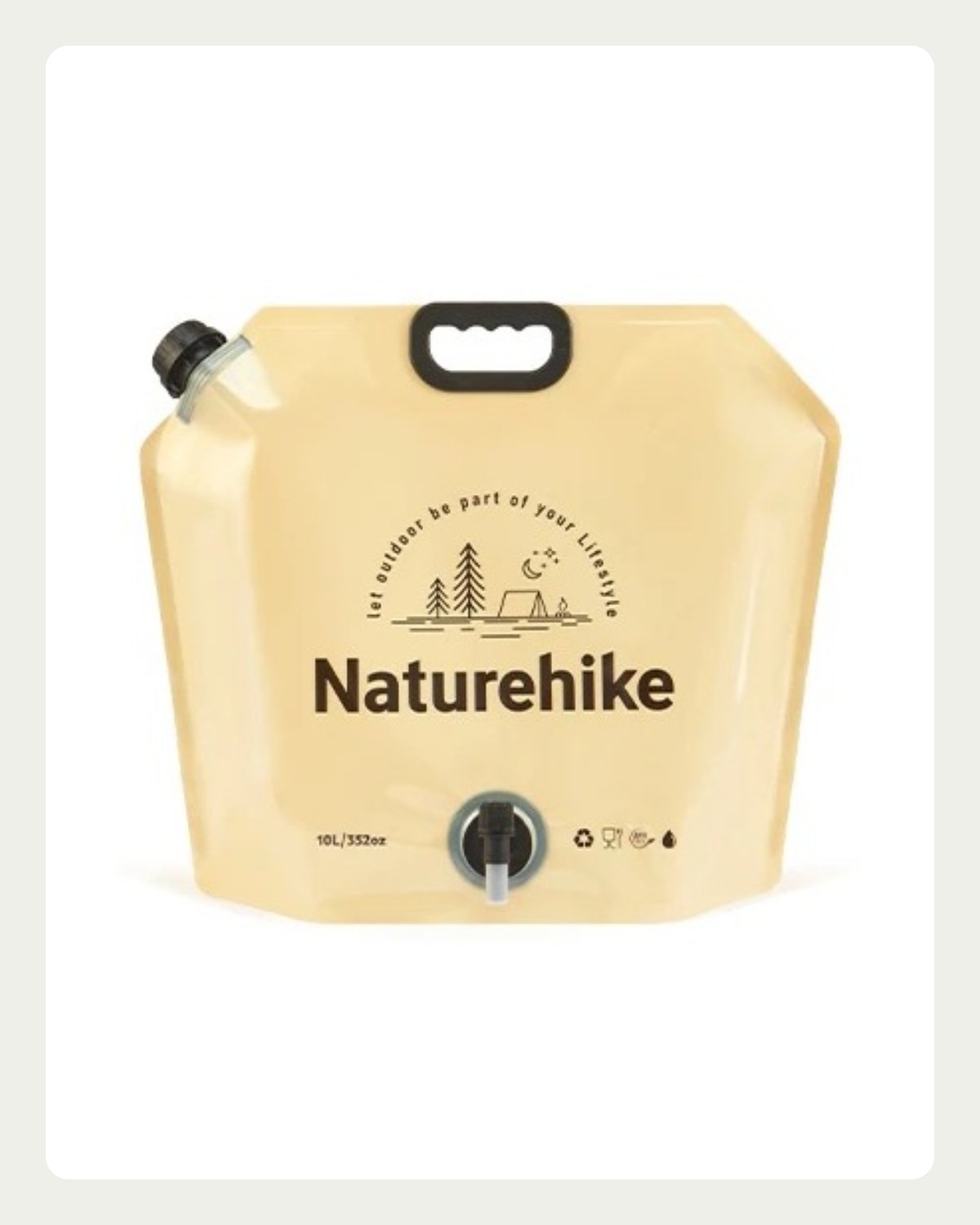 Túi đựng nước gấp gọn 10L Naturehike