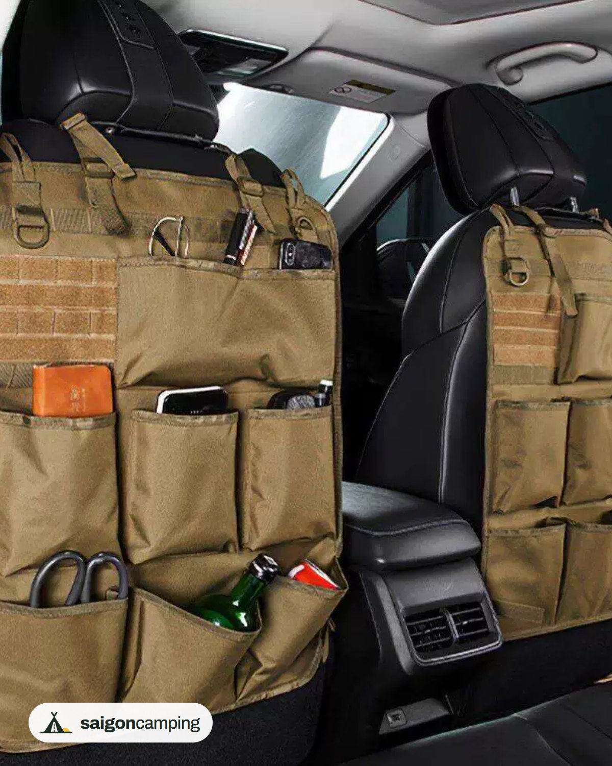 Túi treo lưng ghế MOLLE